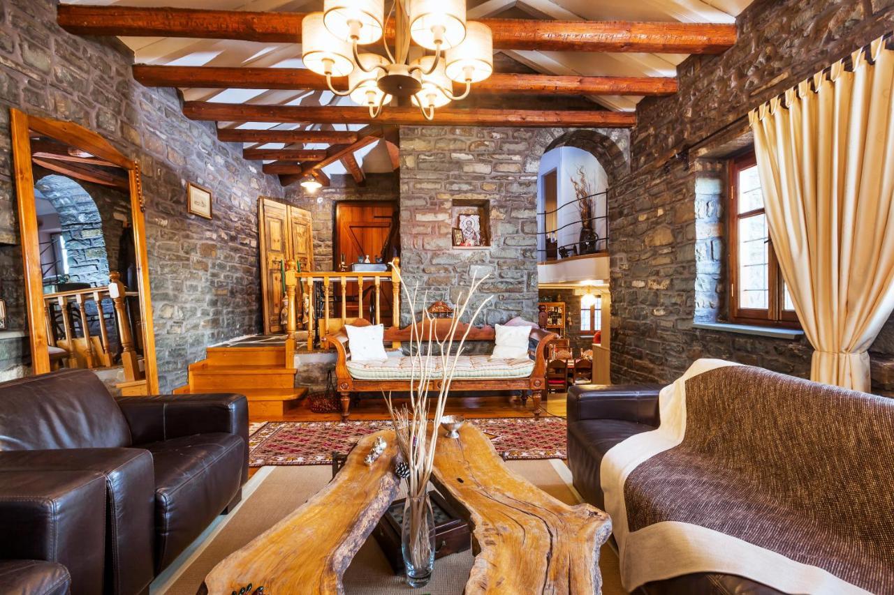 基波伊Heaven'S View Mansion - Zagori Stone Built Gem别墅 外观 照片