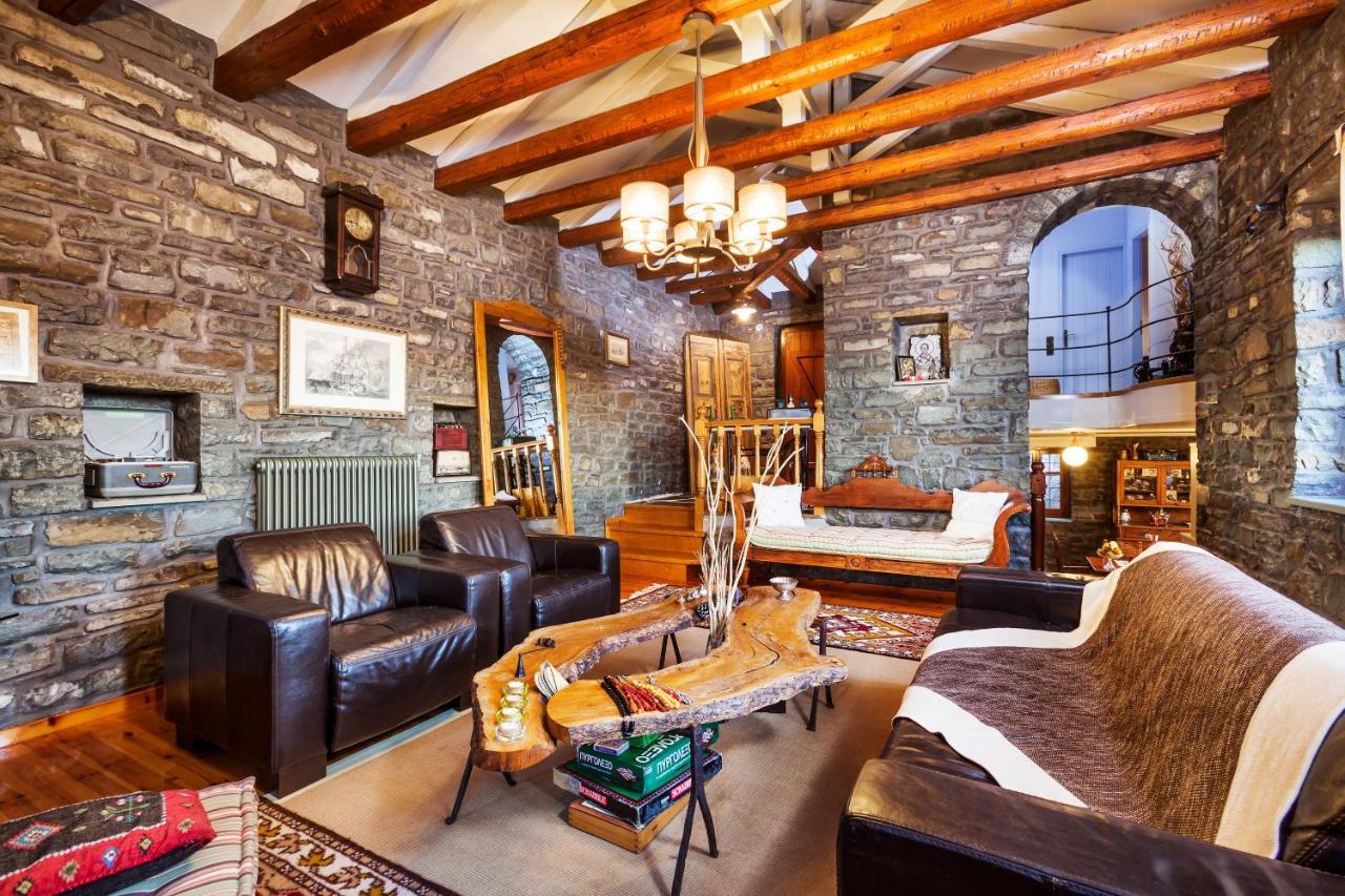 基波伊Heaven'S View Mansion - Zagori Stone Built Gem别墅 外观 照片