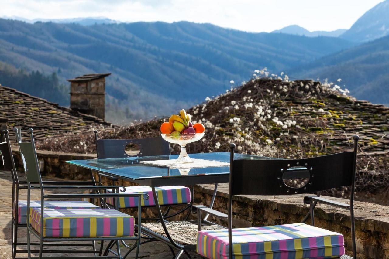 基波伊Heaven'S View Mansion - Zagori Stone Built Gem别墅 外观 照片