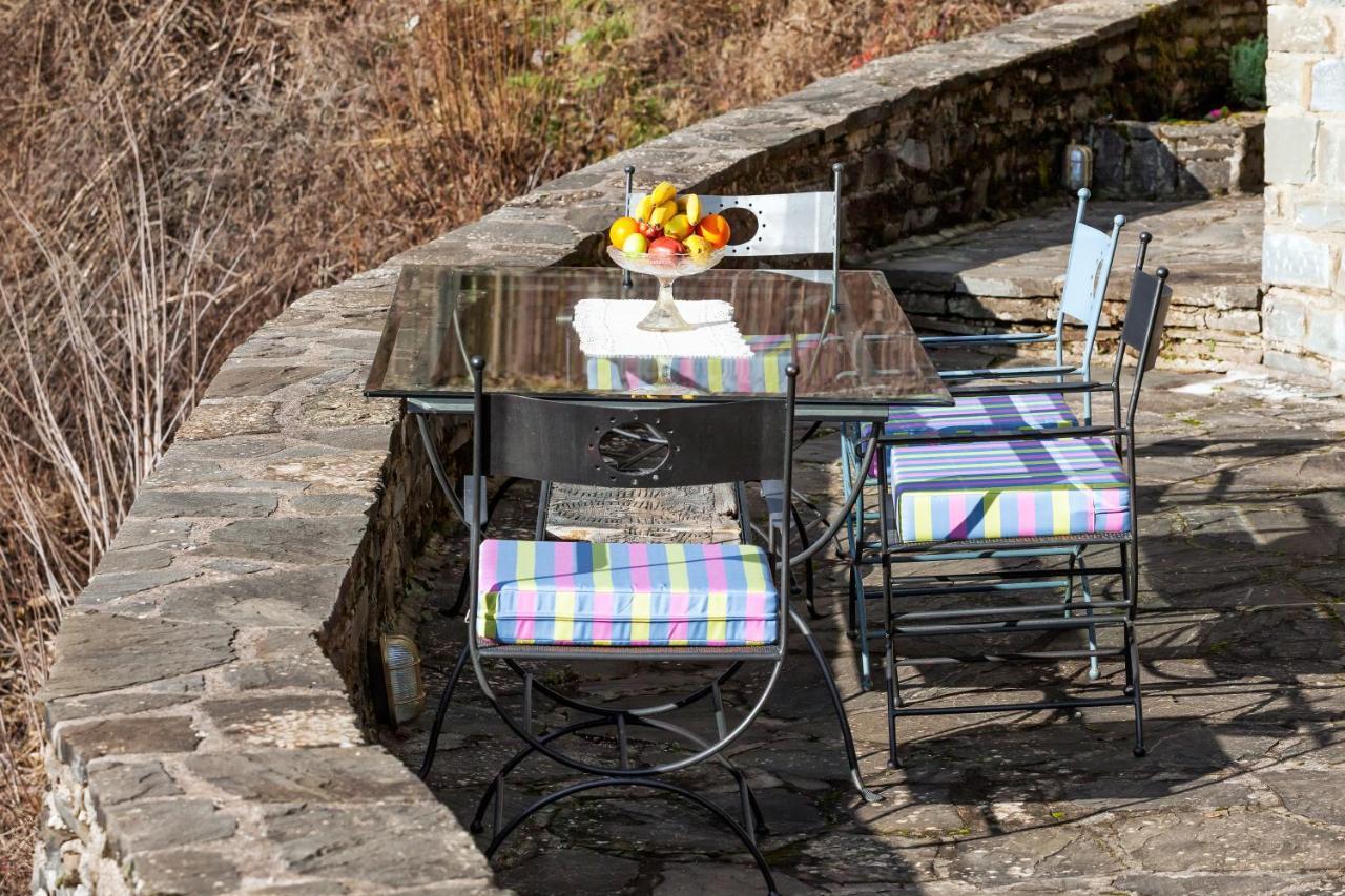 基波伊Heaven'S View Mansion - Zagori Stone Built Gem别墅 外观 照片
