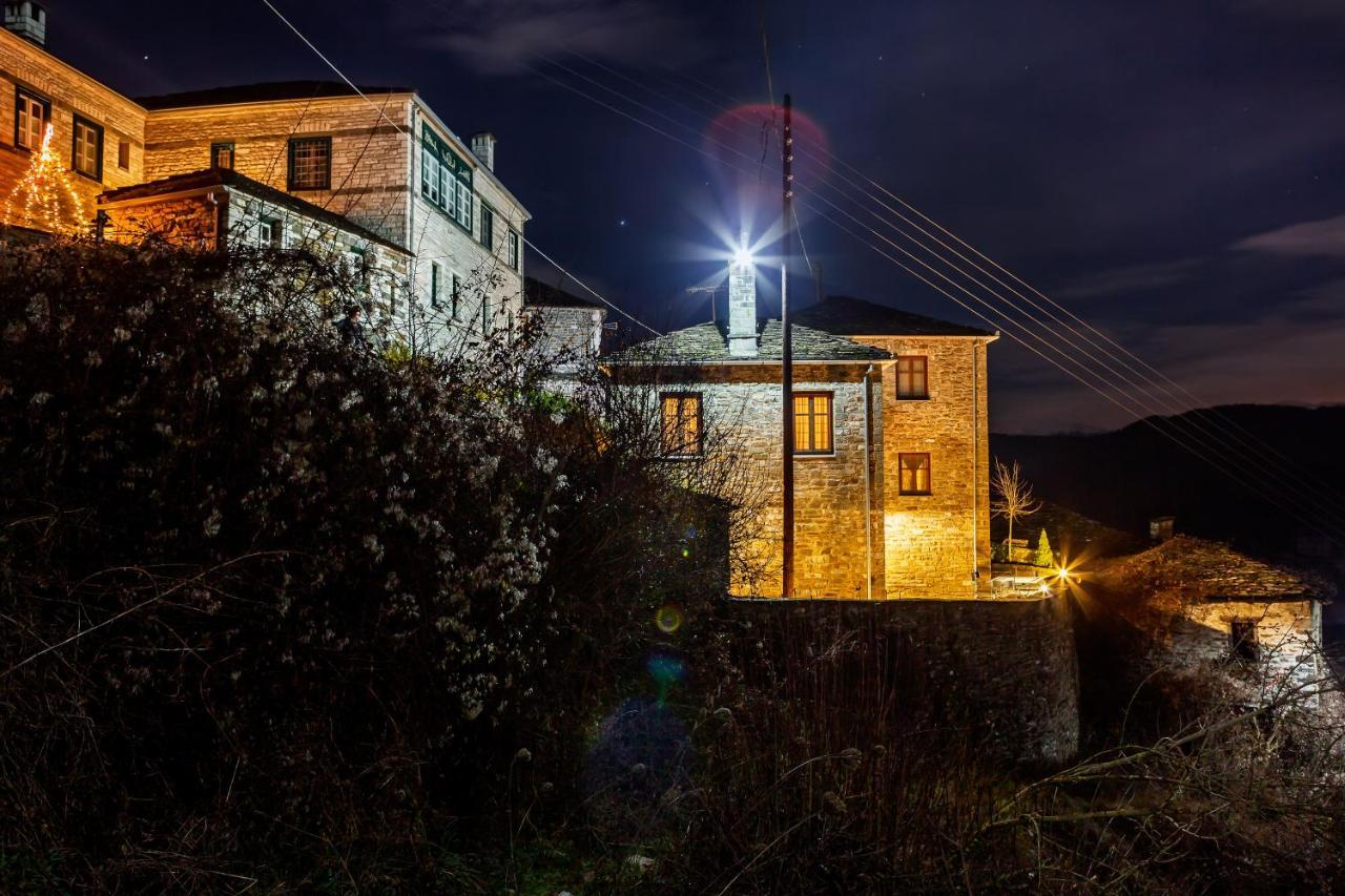 基波伊Heaven'S View Mansion - Zagori Stone Built Gem别墅 外观 照片