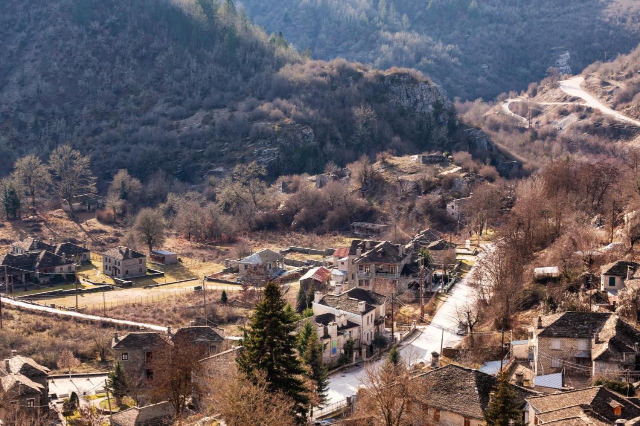基波伊Heaven'S View Mansion - Zagori Stone Built Gem别墅 外观 照片