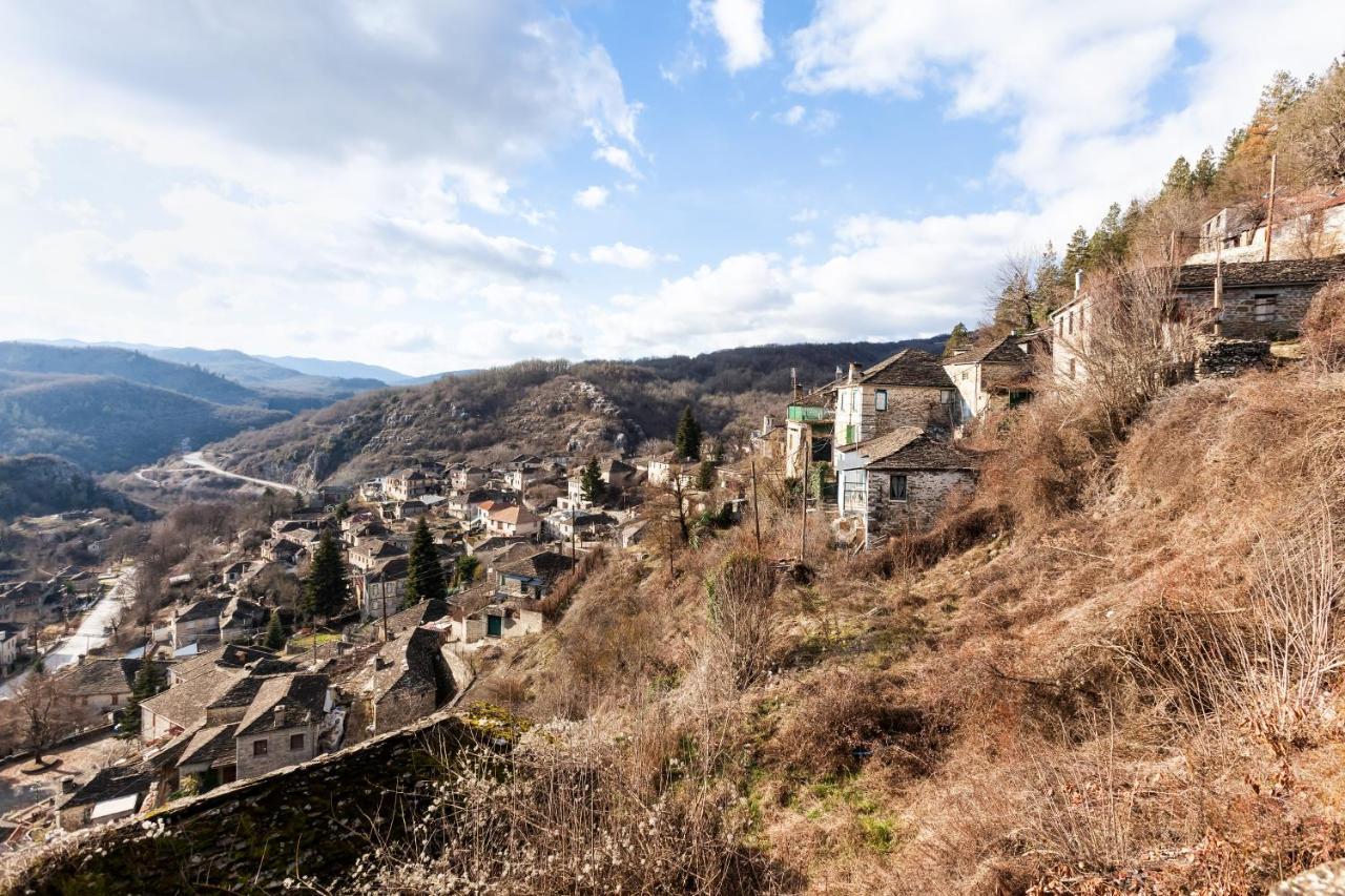 基波伊Heaven'S View Mansion - Zagori Stone Built Gem别墅 外观 照片